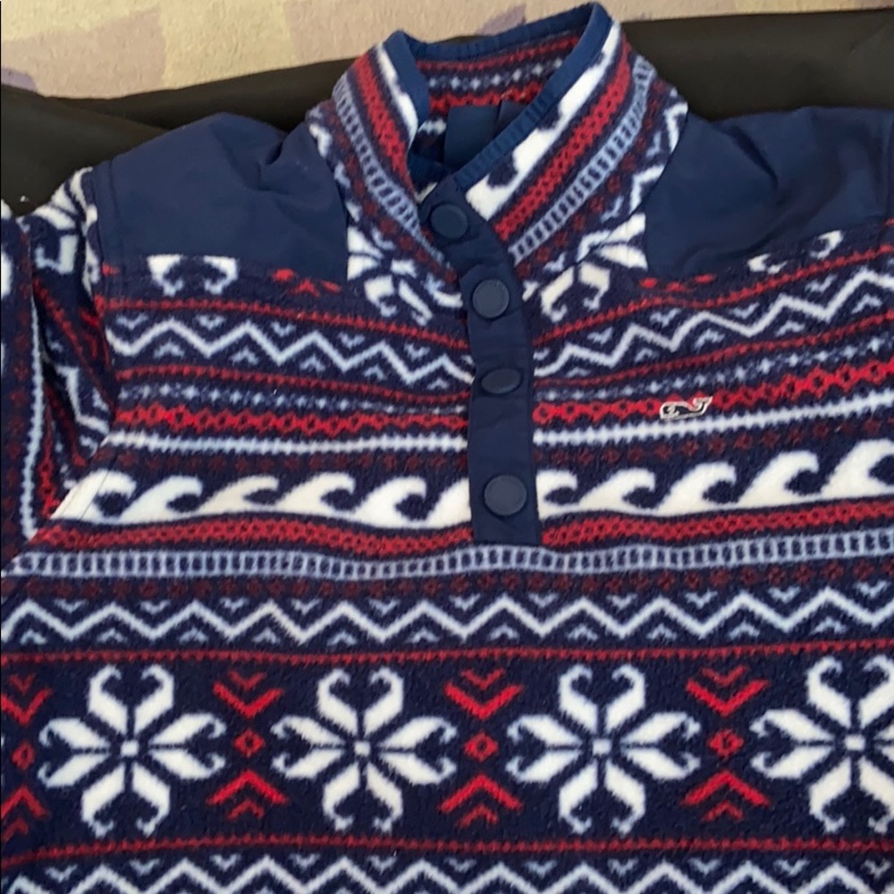 Vineyard Vines fleece pullover